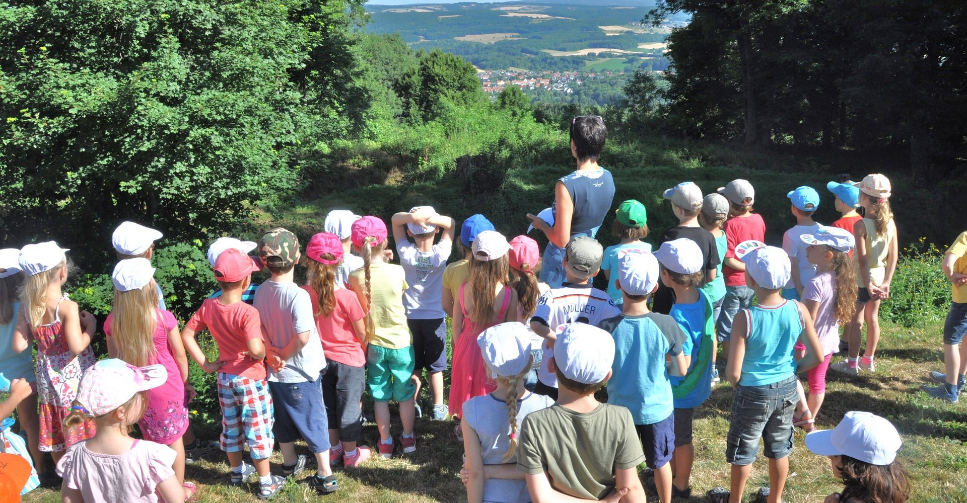 Kinder auf dem Schaumberg