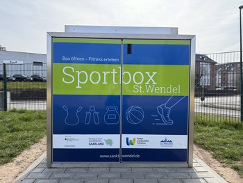 Ansicht Sportbox geschlossen